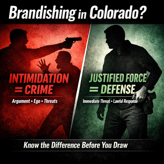 Brandishing in Colorado