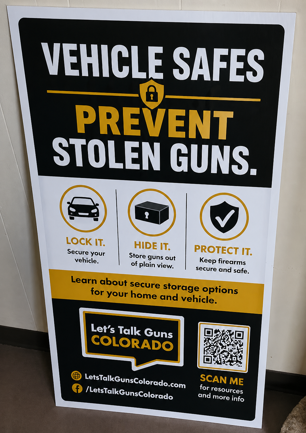 Colorado gun storage law vehicle safe requirements 2025 lock guns in car securely