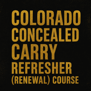 colorado concealed carry permit refresher renewal class