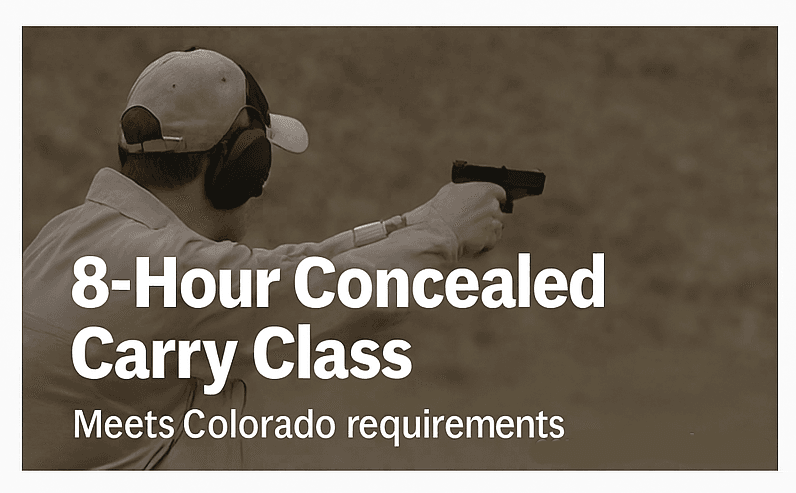 Walsenburg Colorado Gun Training
