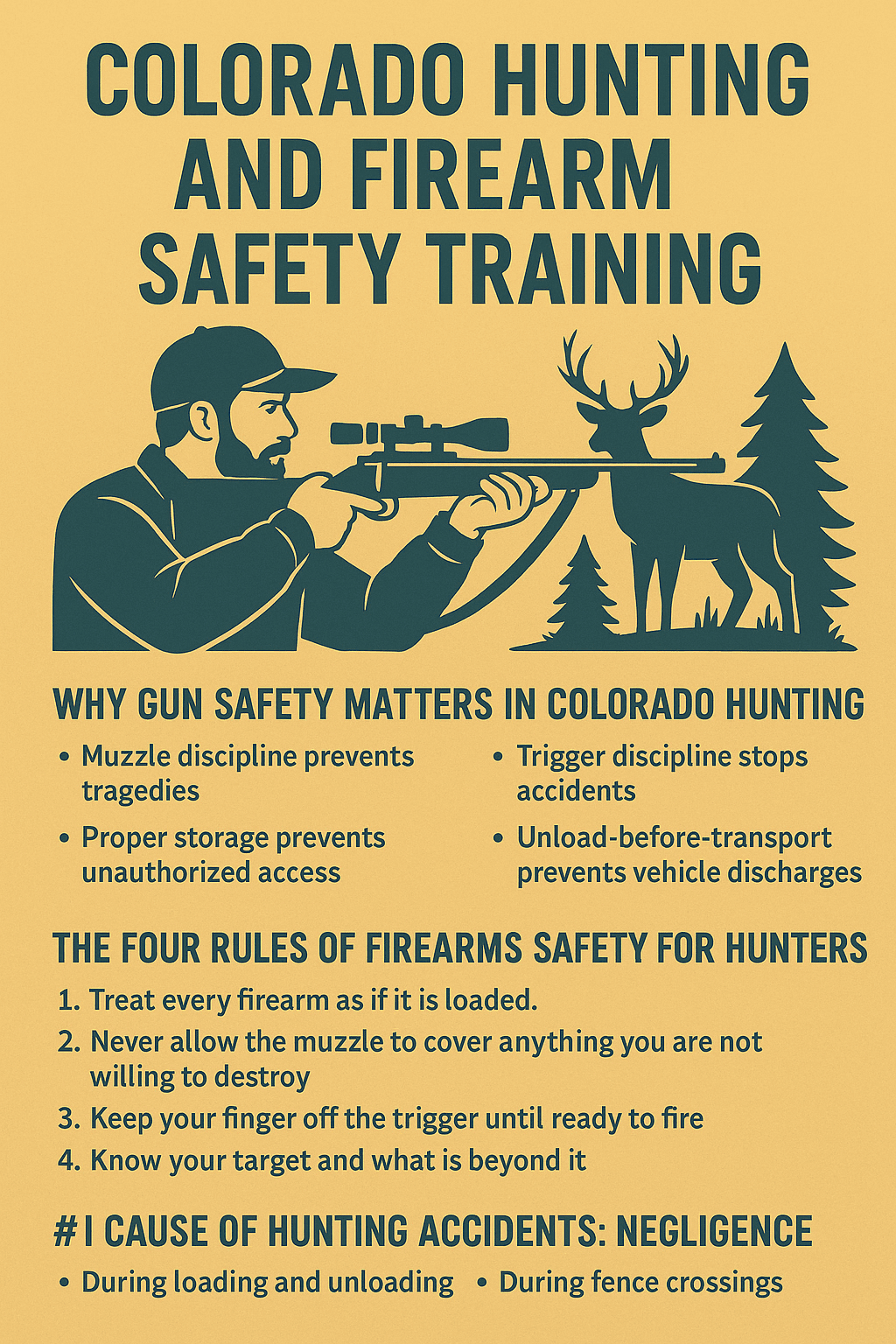 Colorado hunting gun safety